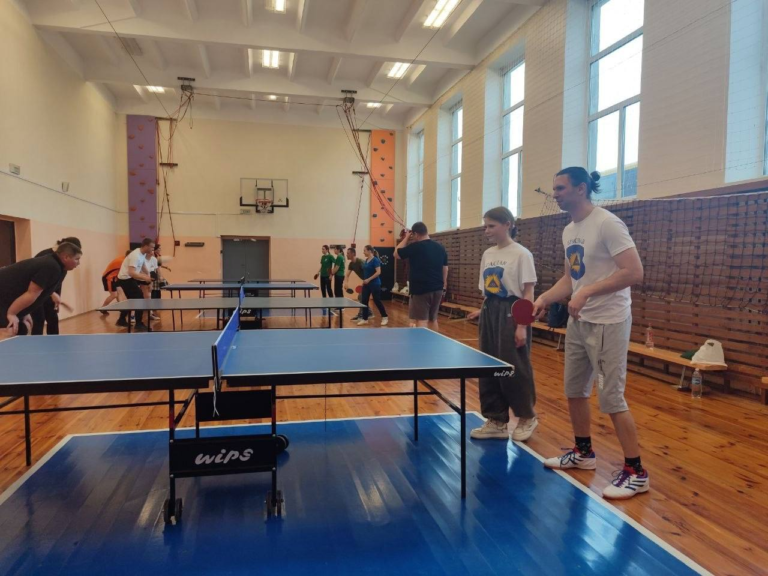 Соревнования по настольному теннису